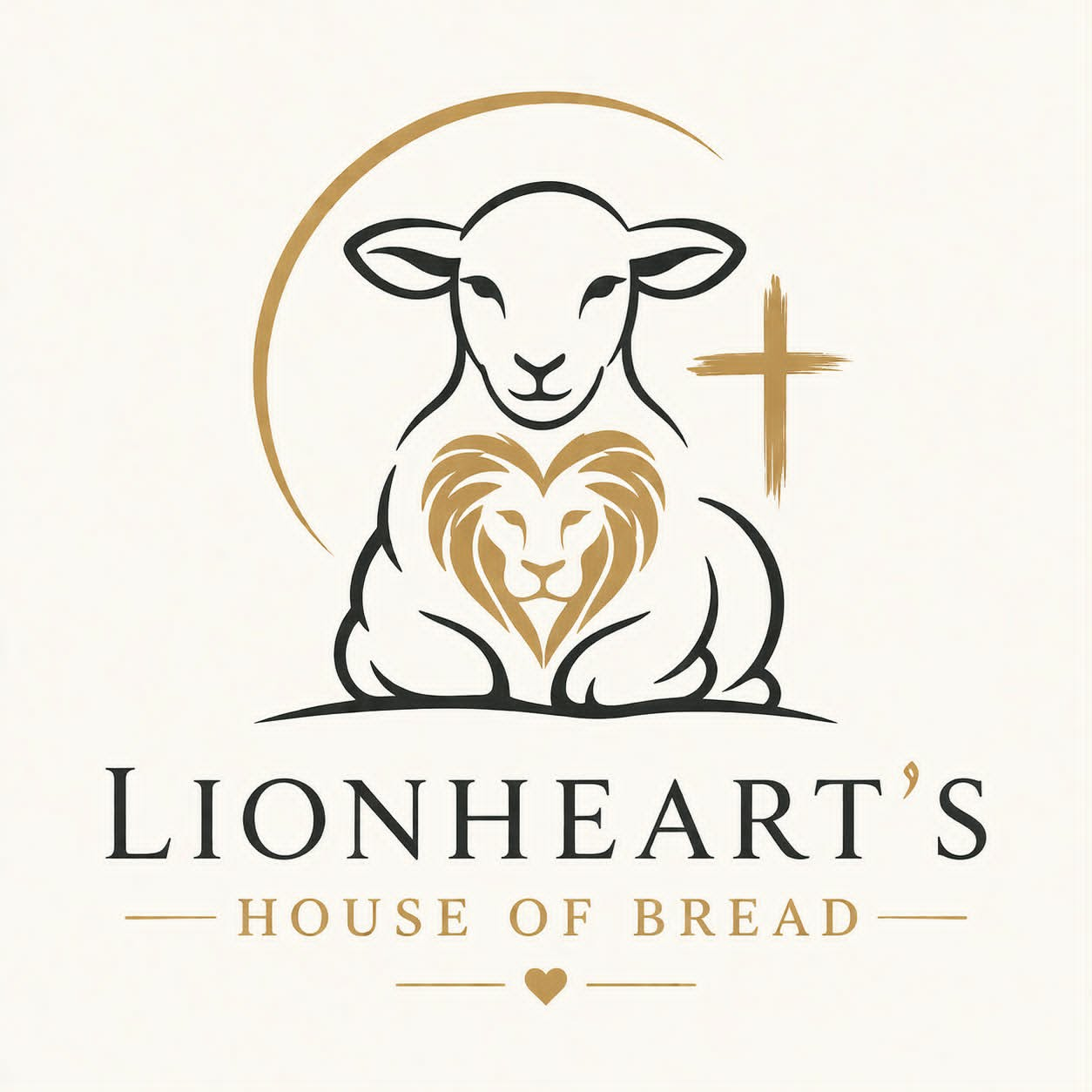 Lionheart's House of Bread Logo